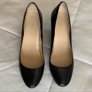 Cole Haan Back Leather Wedge - 9 1/2 B